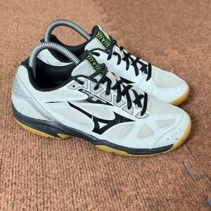 Mizuno Cyclone Speed 2 Womens 8 Volleyball Shoes White Black V1GC198009 Sneaker